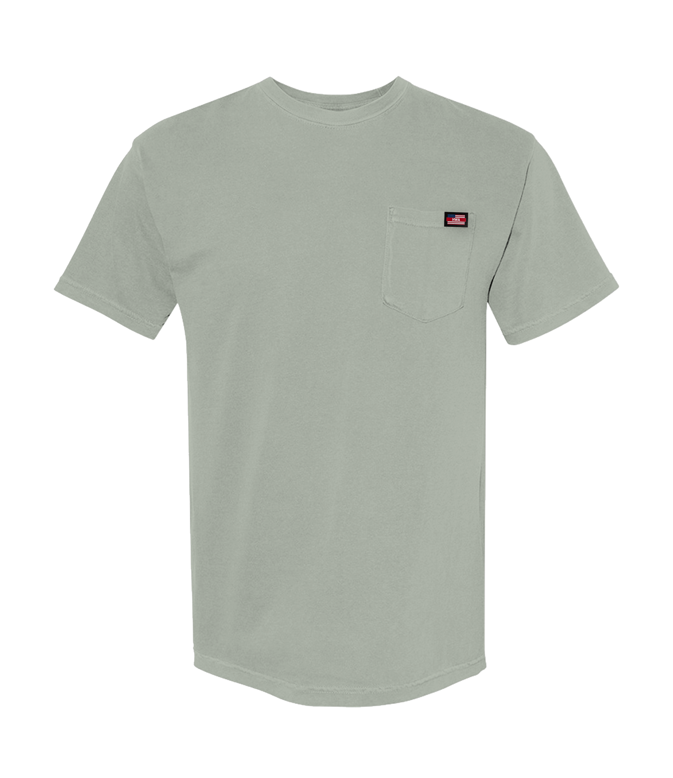Light Green Heavyweight Pocket-T-Shirt