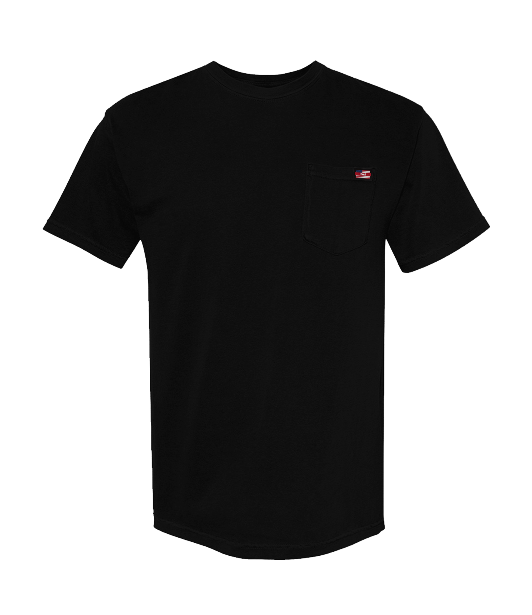 Black Heavyweight Pocket-T-Shirt