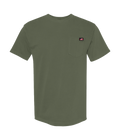 Dark Green Heavyweight Pocket-T-Shirt
