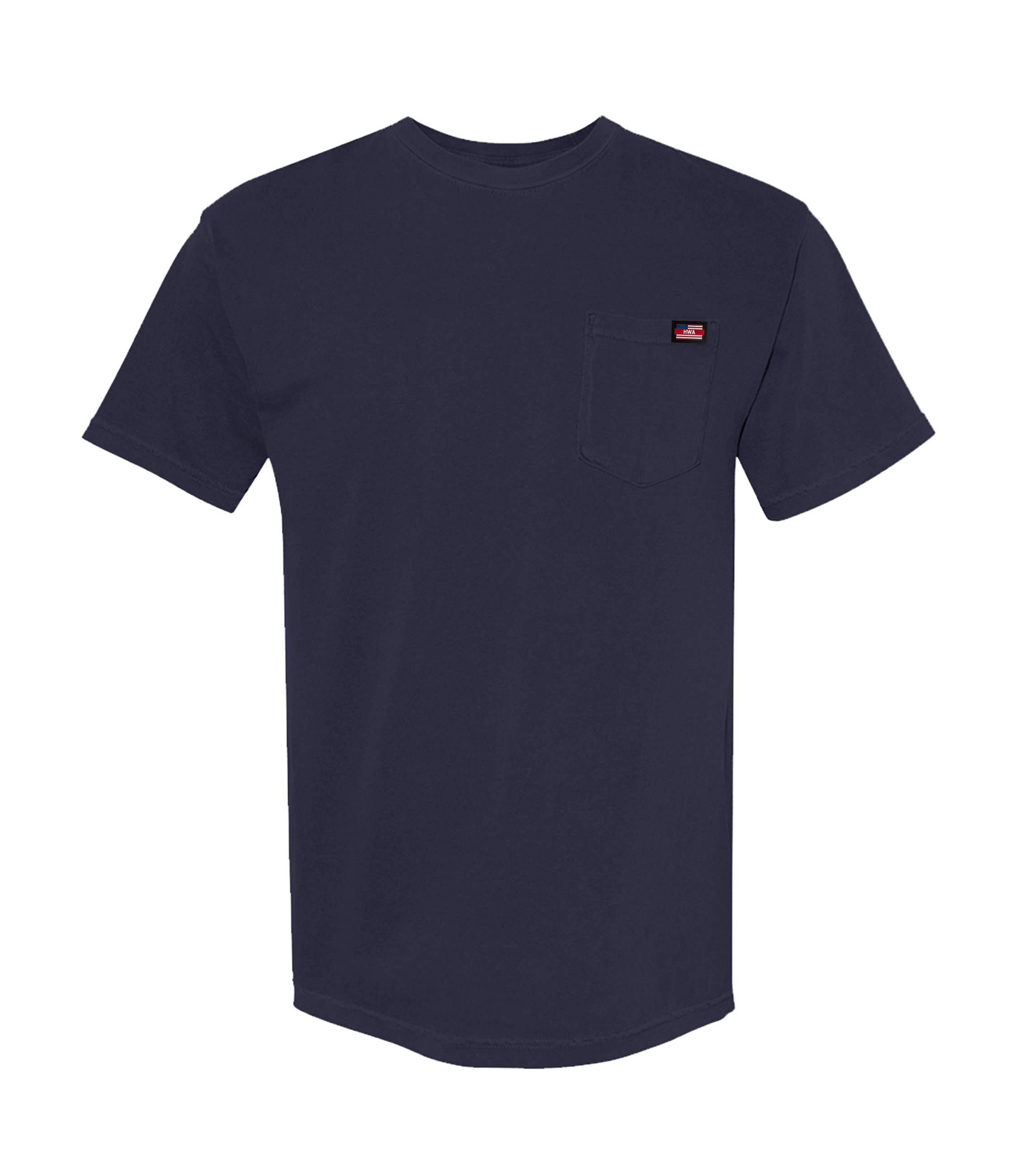 Navy Heavyweight Pocket-T-Shirt